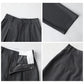 Calça Alfaiataria Feminina Plissado de Pernas Largas